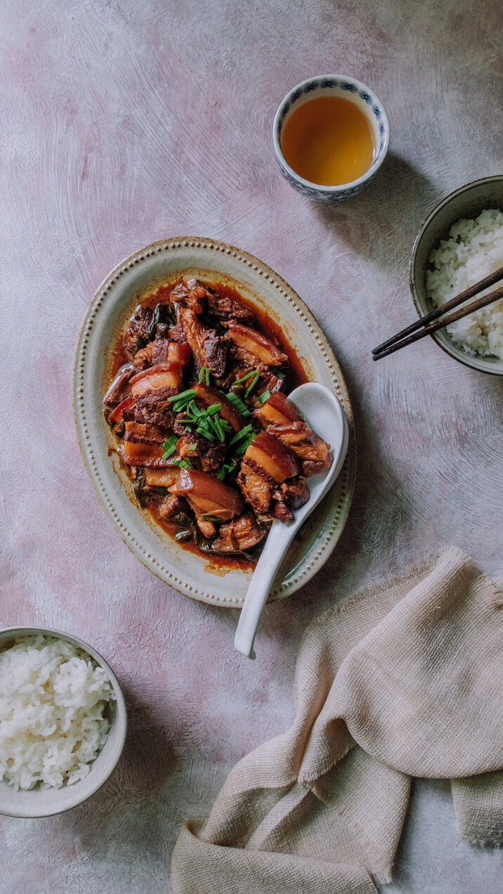 紅燒肉俯拍技巧-走味關係